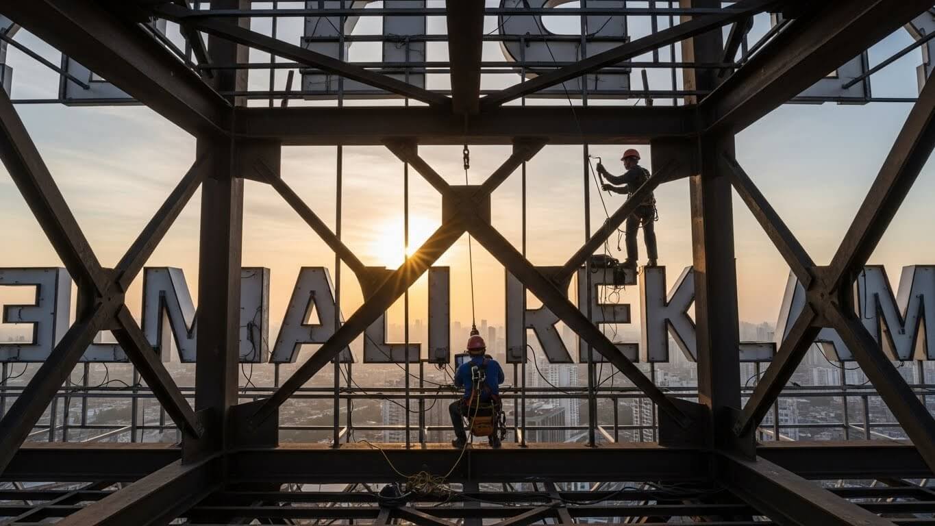 Çatı Tabelası Projelerinde Statik Hesaplama Neden Hayati Önem Taşır?